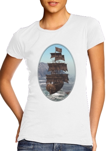  Pirate Ship 1 for Women's Classic T-Shirt