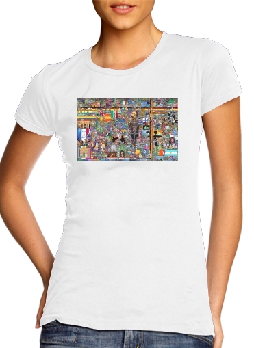  Pixel War Reddit for Women's Classic T-Shirt