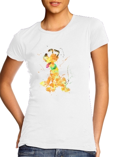  Pluto watercolor art for Women's Classic T-Shirt