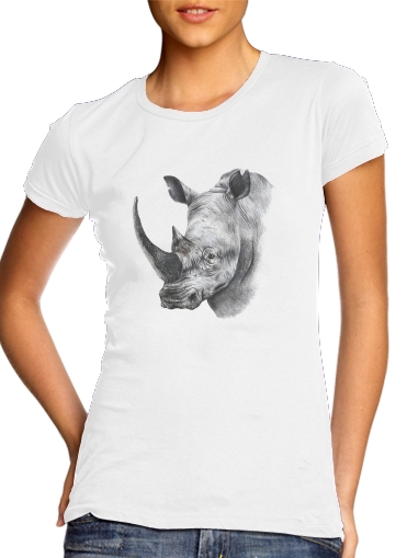  Rhino Shield Art for Women's Classic T-Shirt