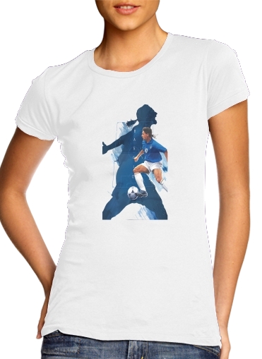  Roberto Baggio Italian Striker for Women's Classic T-Shirt