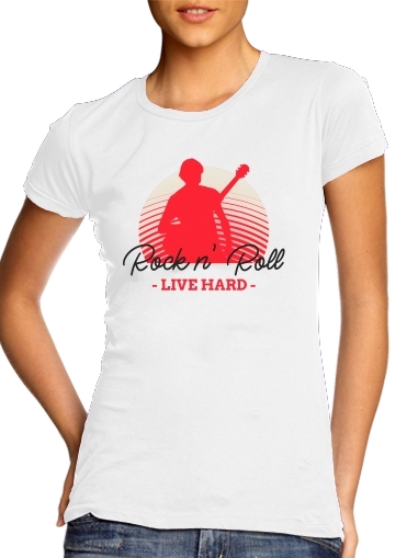  Rock N Roll Live hard for Women's Classic T-Shirt
