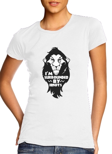  Scar Surrounded by idiots for Women's Classic T-Shirt