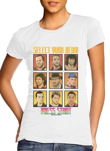  Select your Hero Retro 90s for Women's Classic T-Shirt