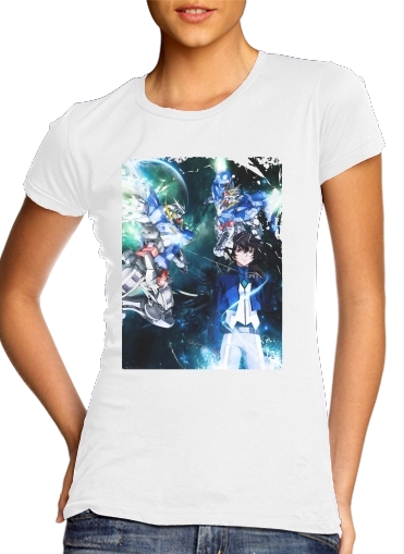  Setsuna Exia And Gundam for Women's Classic T-Shirt