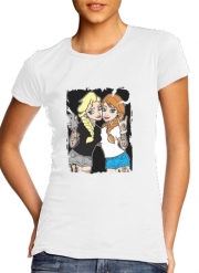T-Shirts Sisters Selfie Tatoo Punk Elsa Anna