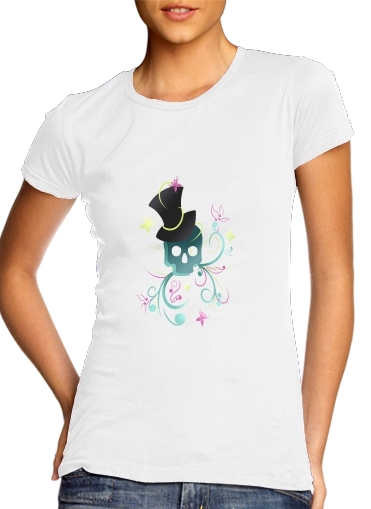  Skull Pop Art Disco for Women's Classic T-Shirt