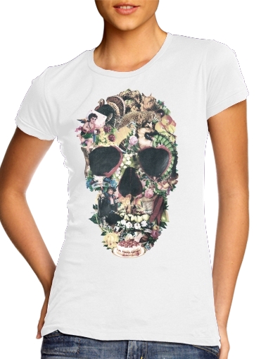Women's Classic T-Shirt for Skull Vintage
