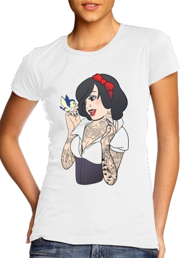  Snow White Tattoo Bird for Women's Classic T-Shirt