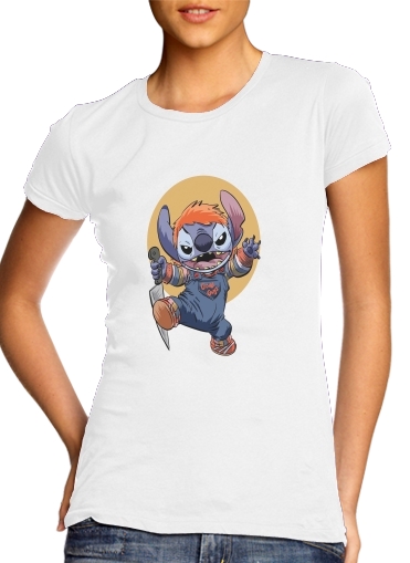  Stitch X Chucky Halloween for Women's Classic T-Shirt