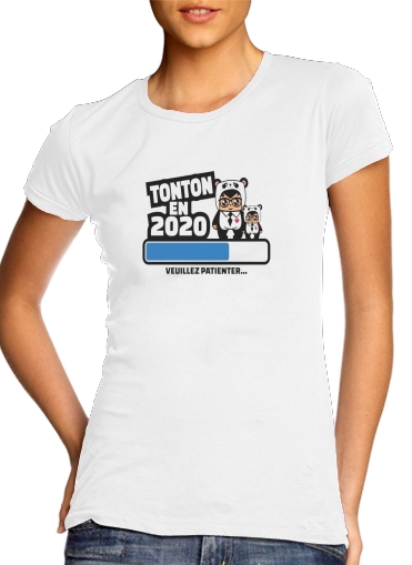 Tonton en 2020 Cadeau Annonce naissance for Women's Classic T-Shirt