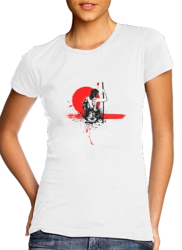  Trash Polka - Female Samurai for Women's Classic T-Shirt