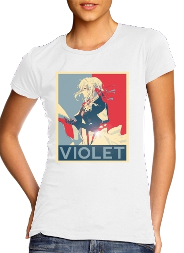  Violet Propaganda for Women's Classic T-Shirt