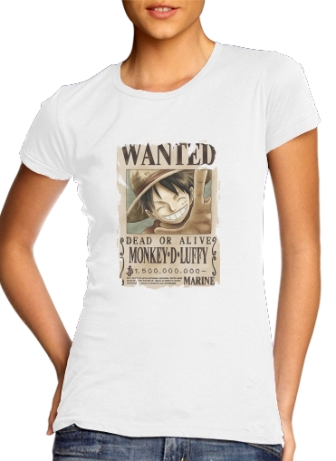  Wanted Luffy Pirate for Women's Classic T-Shirt