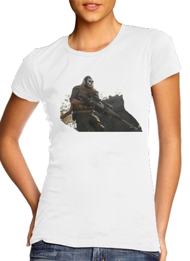  Warzone Ghost Art for Women's Classic T-Shirt
