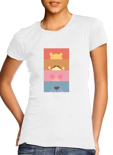  Winnie the pooh team for Women's Classic T-Shirt