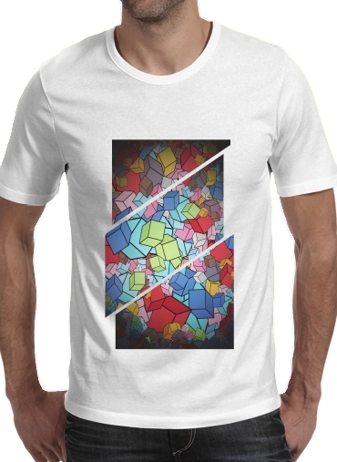  Abstract Cool Cubes for Men T-Shirt