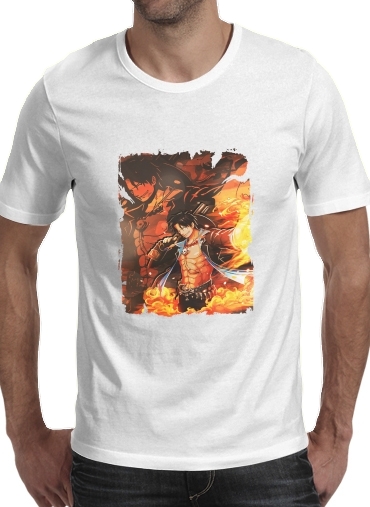  Ace Fire Portgas for Men T-Shirt