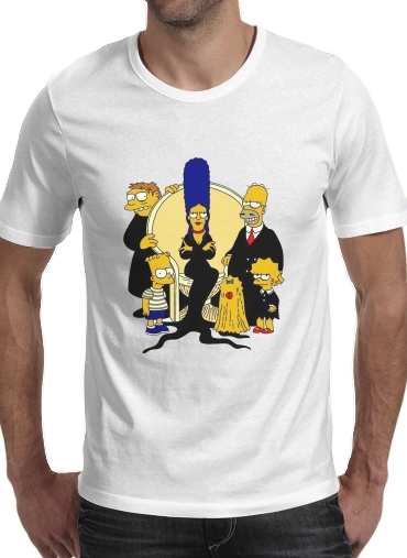  Adams Familly x Simpsons for Men T-Shirt