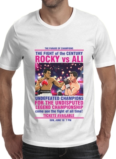  Ali vs Rocky for Men T-Shirt