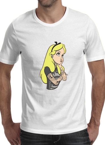  Alice Jack Daniels Tatoo for Men T-Shirt