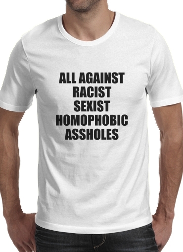  All against racist for Men T-Shirt