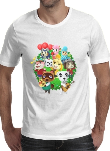  Animal Crossing Artwork Fan for Men T-Shirt