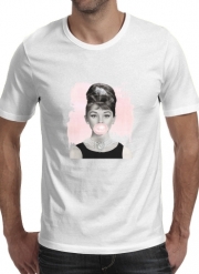 T-Shirts Audrey Hepburn bubblegum