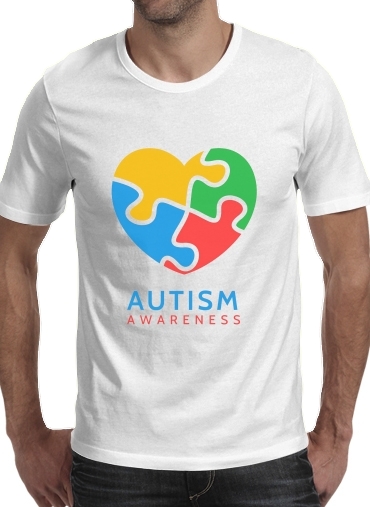  Autisme Awareness for Men T-Shirt