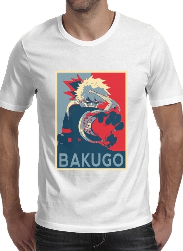  Bakugo Katsuki propaganda art for Men T-Shirt
