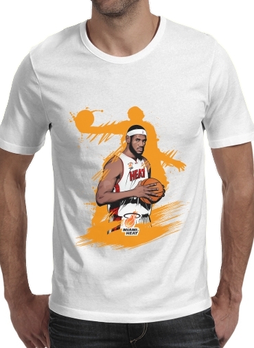  Basketball Stars: Lebron James for Men T-Shirt