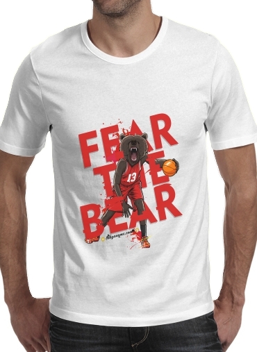  Beasts Collection: Fear the Bear for Men T-Shirt