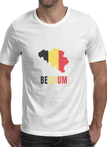  Belgium Flag for Men T-Shirt