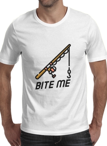  Bite Me Fisher Man for Men T-Shirt