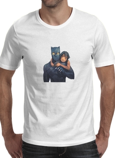  Black Panther x Mowgli for Men T-Shirt