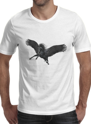  Black Pegasus for Men T-Shirt