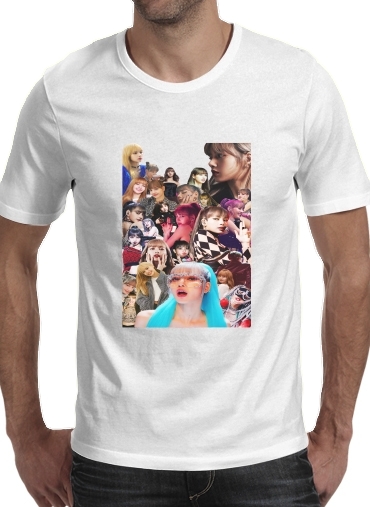 Blackpink Lisa Collage for Men T-Shirt