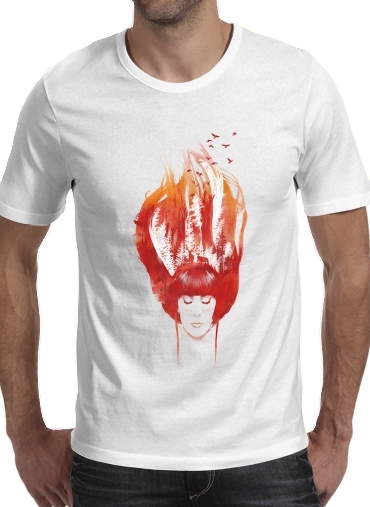  Burning Forest for Men T-Shirt