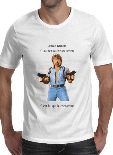  Chuck Norris Against Covid for Men T-Shirt