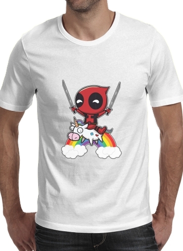  Deadpool Unicorn for Men T-Shirt
