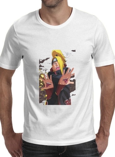  Deidara Art Angry for Men T-Shirt