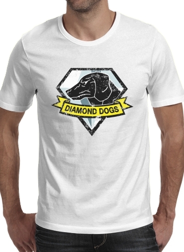  Diamond Dogs Solid Snake for Men T-Shirt
