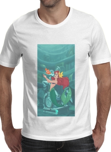 Men T-Shirt for Disney Hangover Ariel and Nemo