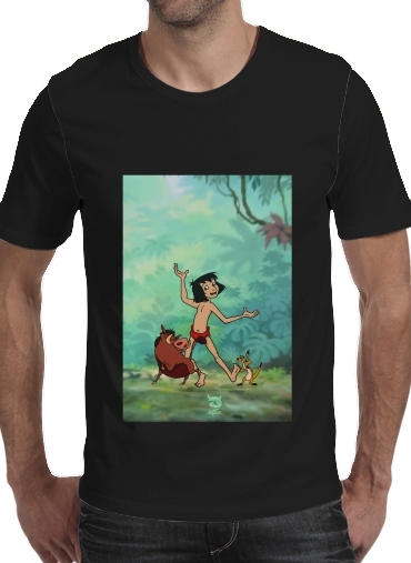  Disney Hangover Mowgli Timon and Pumbaa  for Men T-Shirt