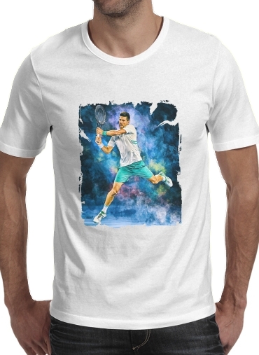 Djokovic Painting art for Men T-Shirt