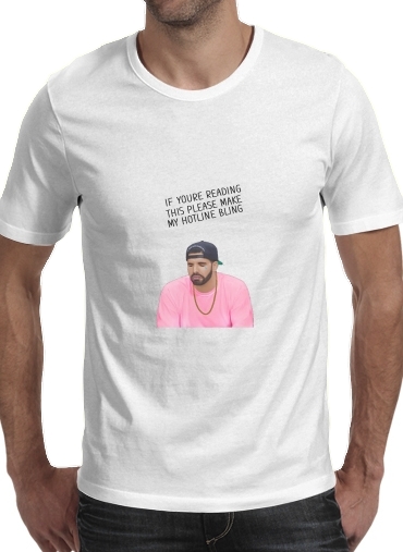  Drake Bling Bling for Men T-Shirt