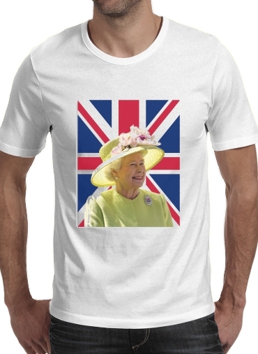  Elizabeth 2 Uk Queen for Men T-Shirt
