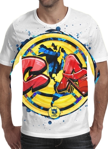 Men T-Shirt for Escudo Graffiti Aguilas 