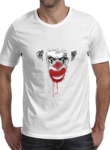  Evil Monkey Clown for Men T-Shirt
