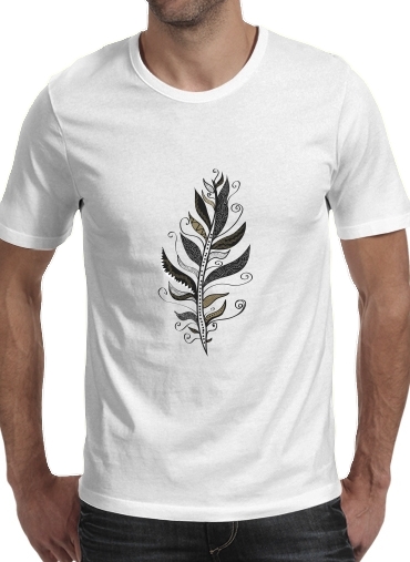  Feather minimalist for Men T-Shirt